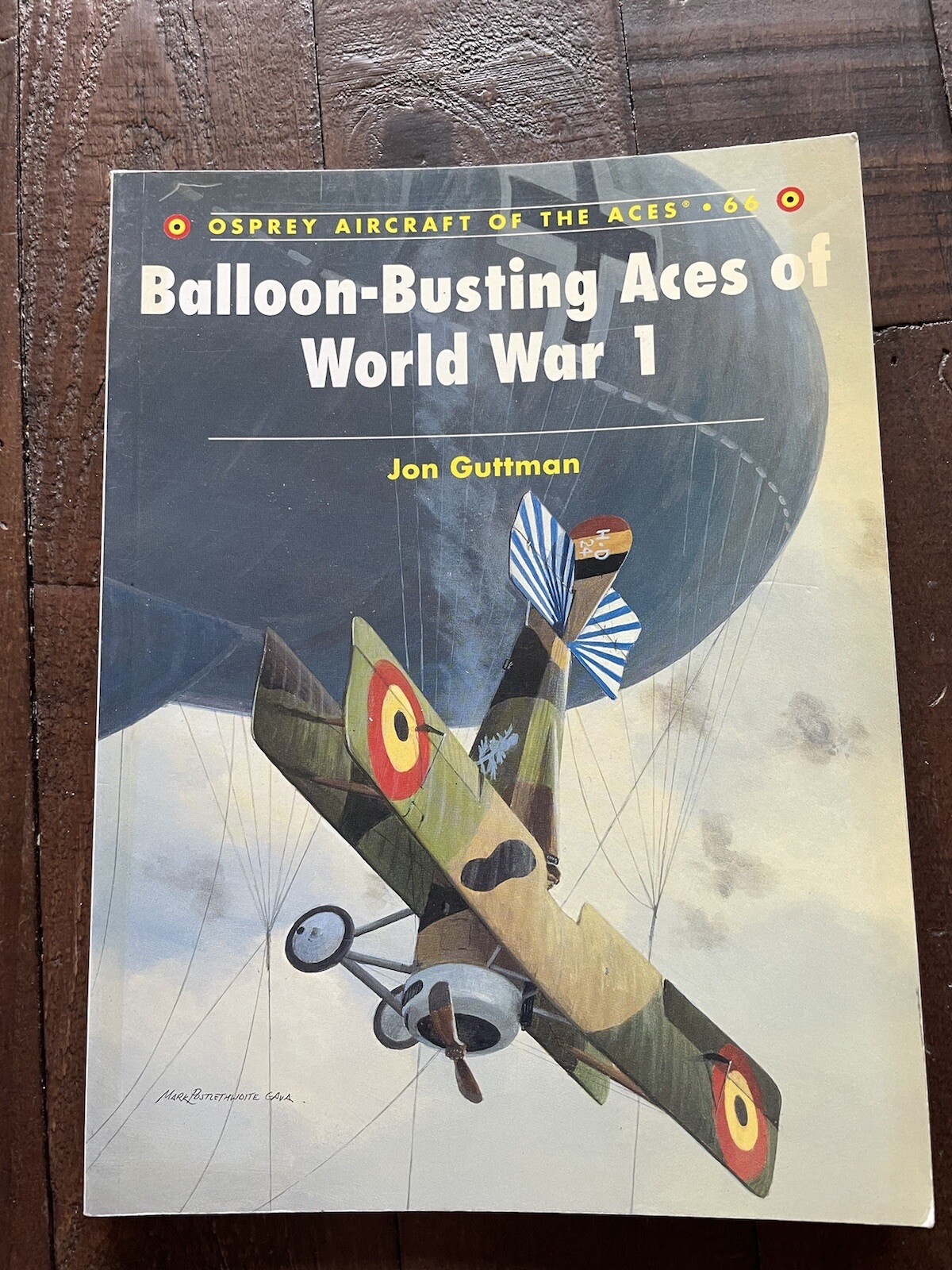Osprey Aircraft of the Aces Balloon-Busting Aces of World War I PB Jon Guttman