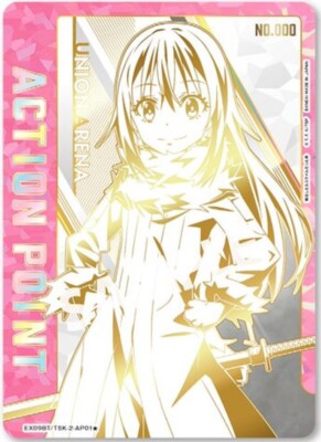 モモ AP パラレル UNION ARENA Union Arena Card Rimuru Action Point AP Serial Number Japanese As