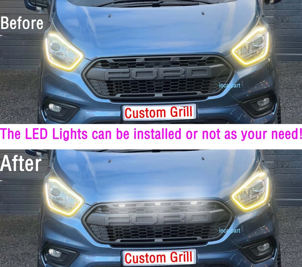 Per Ford Transit/Tourneo Custom dal 2020 griglia radiatore stile Raptor - Bild 4 von 4