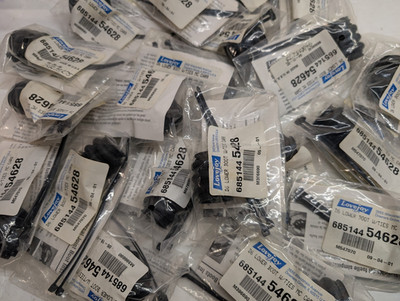 20x Lovejoy D6 Lower Boots w/ Cable Ties 685144 54628 NOS Universal Joint Boots