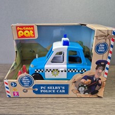 Postman Pat PC Selby Police Car Push Along New Boxed