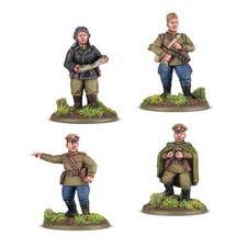 Soviet platoon commanders Bolt Action Warlord