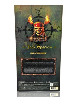 Jack Sparrow Pirates of the Caribbean Figure Real Action Heroes