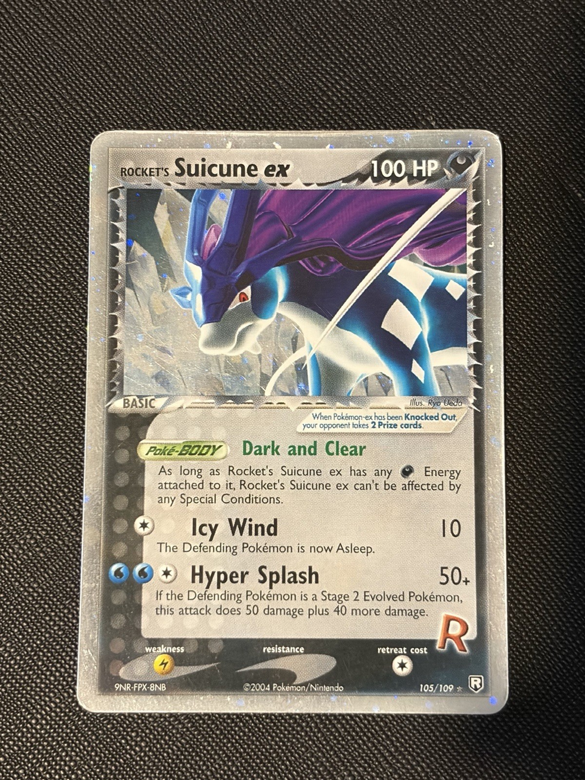 Rocket's Suicune EX 105/109 Team Rocket Returns Regular