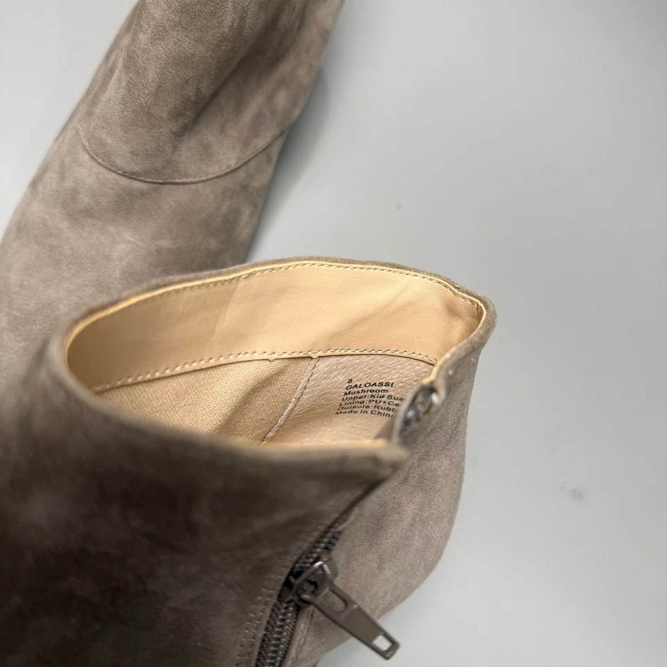 SOLE SOCIETY Galaossi Suede Pointy-toe Wedge Bootie - Image 4 of 4