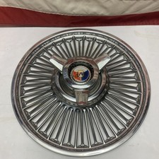 Original 1963-1965 Ford Falcon Fairlane Wire Spoke Hubcap Wheel Cover W Spinner