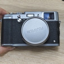 Fujifilm X100S Digital Camera 16.3MP Exposure Compensation Sleek Silver English