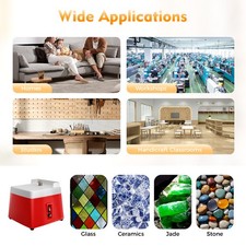 110V Stained Glass Grinder Diamond Automatic Art Grinding Tool 4200r/Min