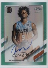 2021 Topps Chrome OTE Overtime Elite Aqua Refractor 51/99 Malik Bowman Auto 1g2c