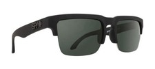Spy Optic HELM 5050 Sunglasses - Soft MATTE Black / HD Gray Green NEW