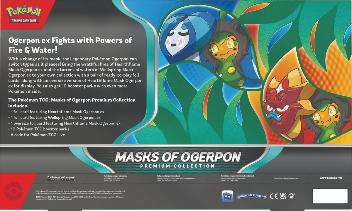 Pokemon TCG Masks of Ogerpon Premium Collection Box Sealed New | eBay Pokemon TCG Masks of Ogerpon Premium Collection Box Sealed New | eBay