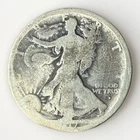 1917-D Walking Liberty Half Dollar Obverse Mint Mark — AG-G Filler Better Date
