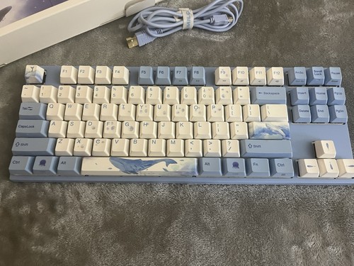 Varmilo VA87M Sea Melody TKL Mechanical Keyboard - Cherry MX Silent Red Switches