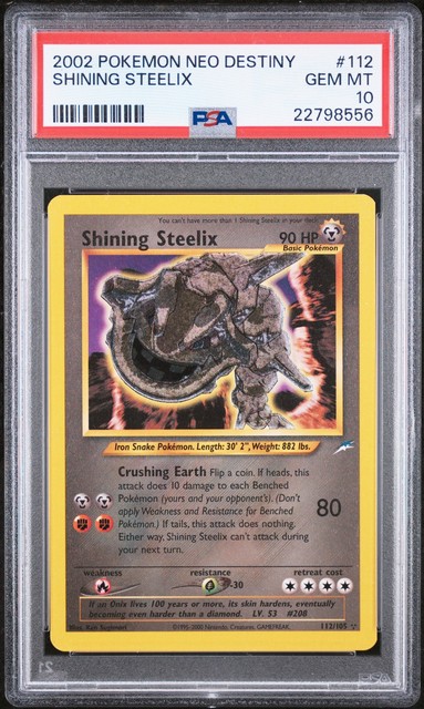 Shining Steelix #112 (Neo Destiny (2002))