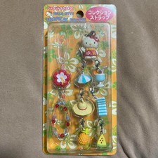 Sanrio Hello Kitty Strap Tropical Retro Heisei Vintage Rare Unused