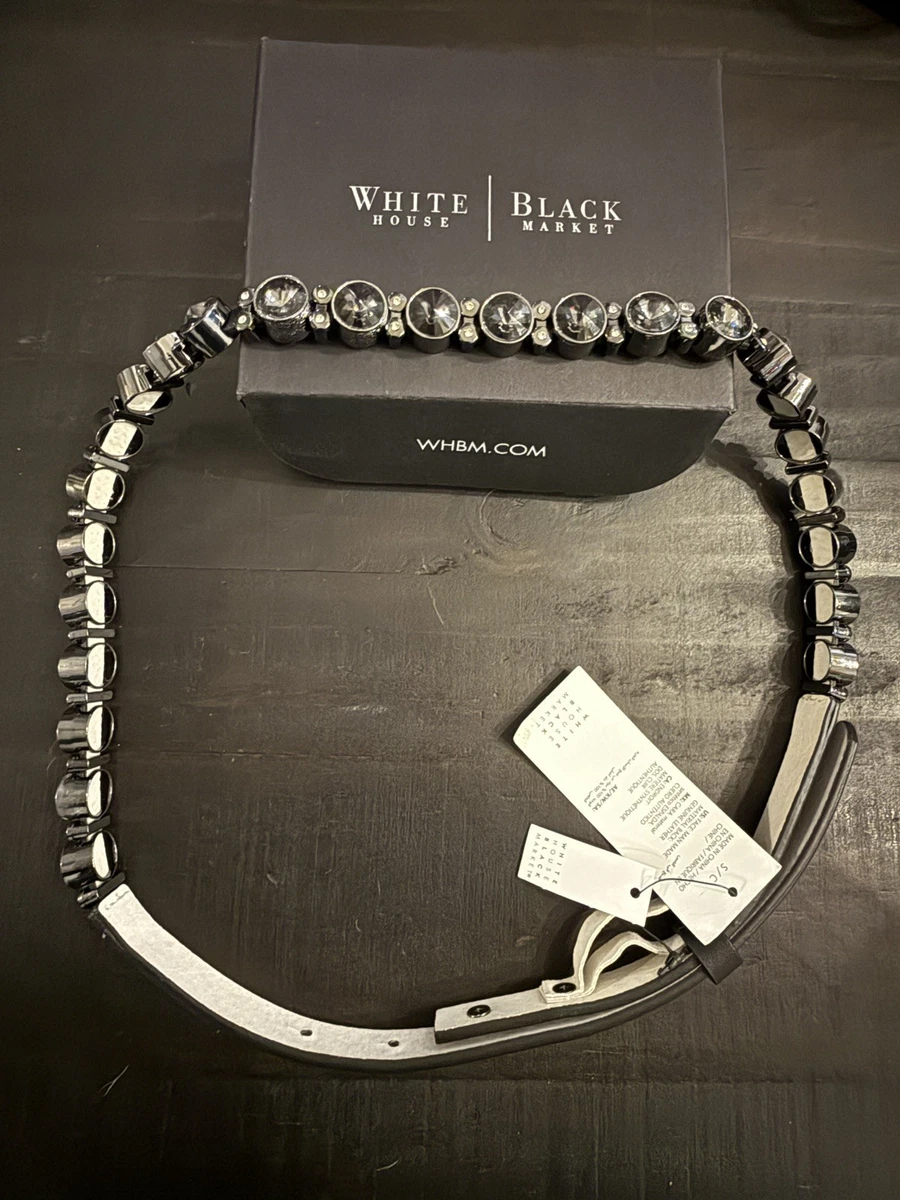 White House Black Market Rhinestone Belts for Women for sale  display picture 2