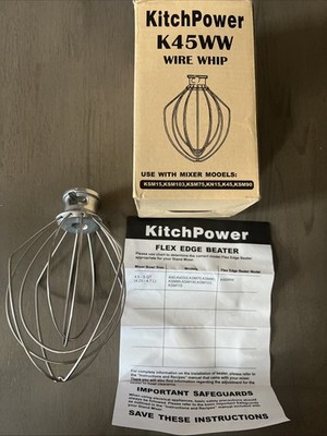 KitchPower K45WW Wire Whip Tilt Head Stand Mixer 4.5 5 Qt Open Box New