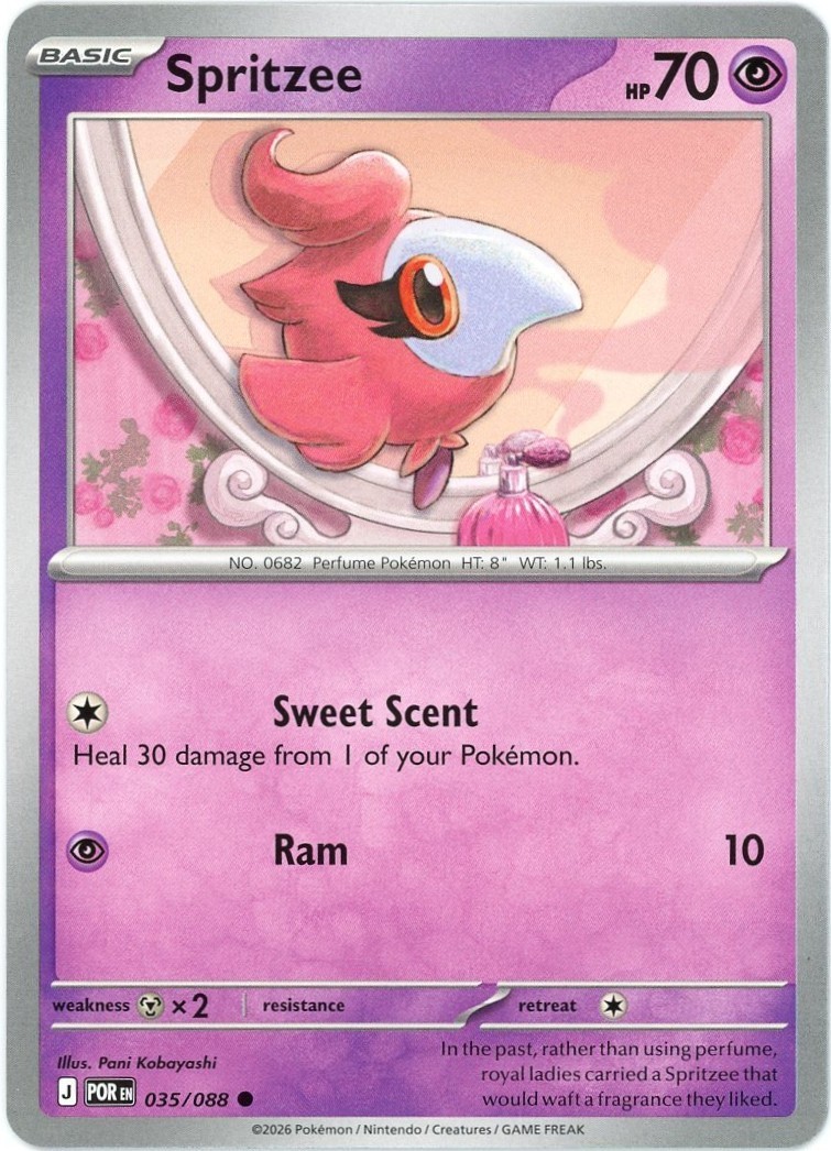 Spritzee - 035/088 - Perfect Order POR ME03 - NM/M - English