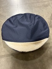 snoozer cozy cave dog bed Large Navy Orthopedic