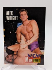 💥 1995 CARDZ WCW Main Event Alex Wright #30