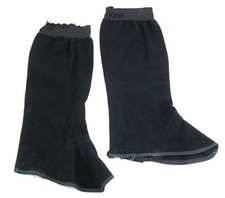 ANTICHE GHETTE UOSE NERE ANNI 40 PROBABILMENTE MILITARI 