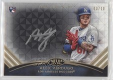 2018 Topps Tier One Talent Silver Ink 3/10 Alex Verdugo #TTA-AV Auto uk2