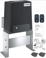 GateNear Automatic Sliding Gate Opener 1800lb 40ft ~ Works w/ HomeLink *5742D1T