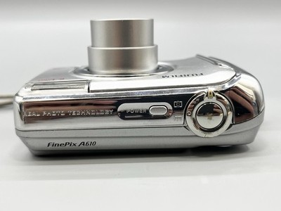 Fujifilm FinePix A Series A610 6.3 MP Digital Camera - Silver for