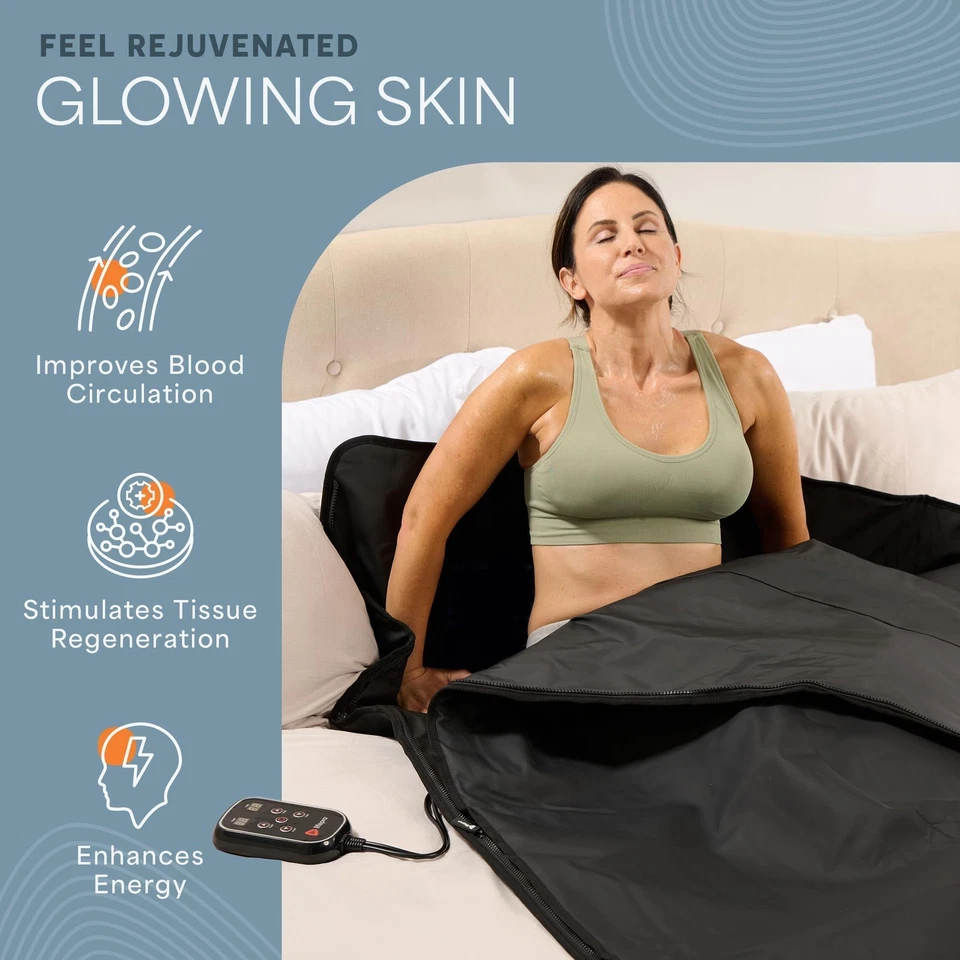 LifePro RejuvaWrap Infrared Sauna Blanket for Detox & Relaxation - Image 4 of 4