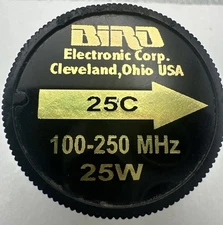 Bird 43 Thruline WattMeter Element 25W 25C 100-250MHz