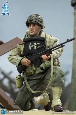 DID WWII US 2nd Ranger Battalion Private First Class Reiben 1/12