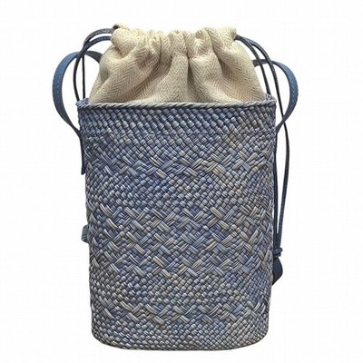 LOEWE Square Pocket C630G35X01 Blue Shoulder Bag for Women, Free