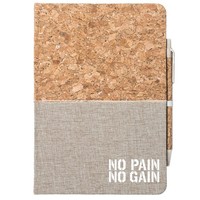 Notizbuch No Pain Gain Hantel Geschenkidee No Pain Gain Geschenk PräSent Mitbrin