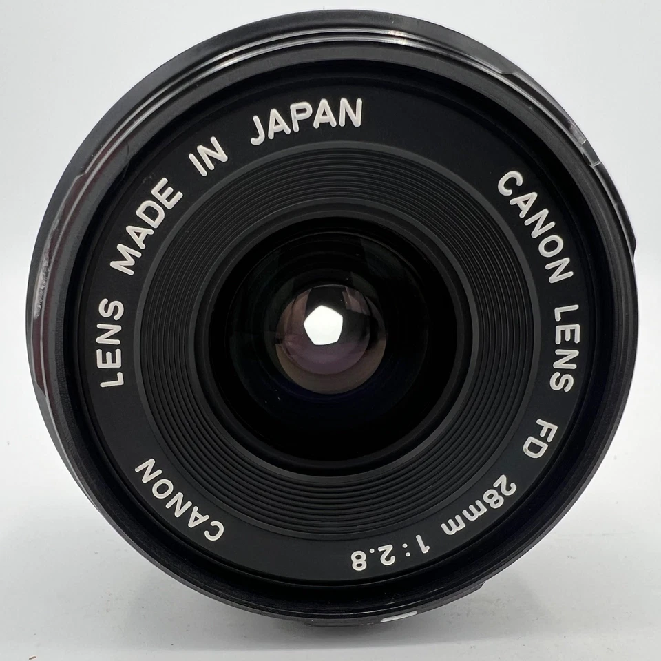 Canon New FD mount 28mm F2.8 MF Wide Angle vintage Lens AE-1 ae1 A-1 F1 Tested - Image 4 of 4