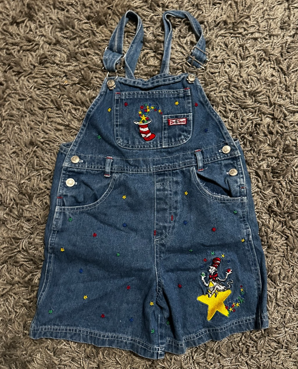 Rare Vintage 1990s Dr. Seuss Kids Overalls Size 6 | eBay