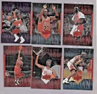 Michael Jordan 6 Card Lot Chicago Bulls 1999 Upper Deck athlete of the century