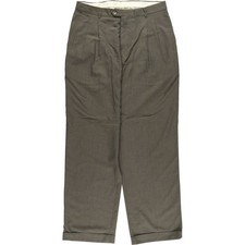 Vintage 90'S Ralph Lauren CHAPS Trousers two-pleat slacks men's size W34