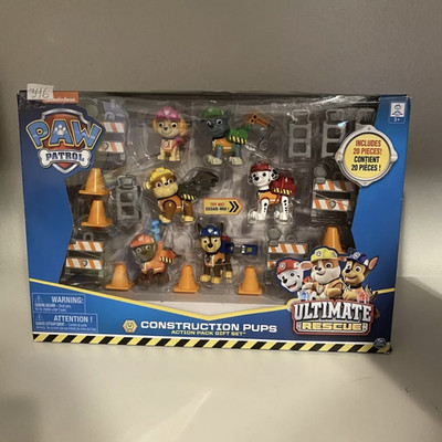 Spin Master PAW Patrol Construction Pups Action Pack Gift Set Multicolor Boxed