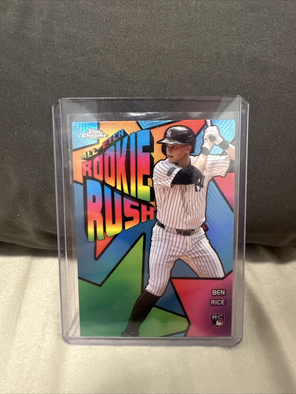 2025 Topps Chrome - All-Etch Rookie Rush Ben Rice #CERR-16 (RC)