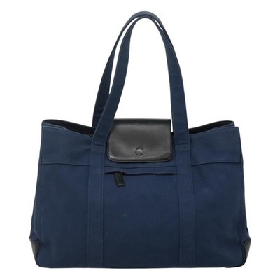 BURBERRY Blue Label Tote Bag Canvas Blue Auth ti2869 | eBay