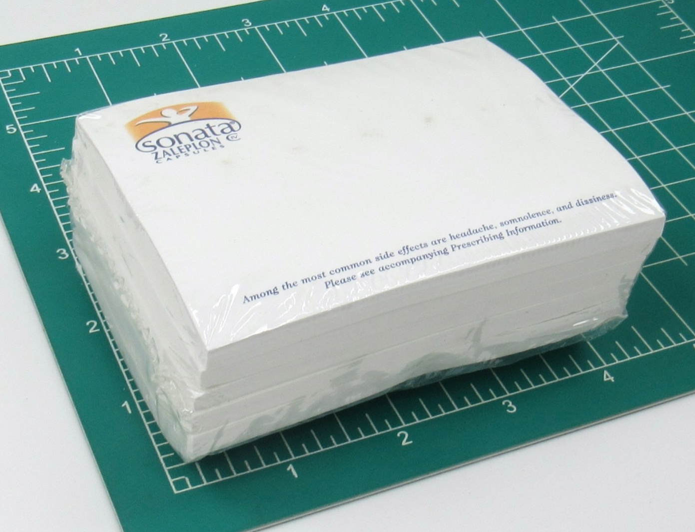1999 Sonata CIV Drug Rep Notepads Pharmaceutical Sticky Notes Sealed ...