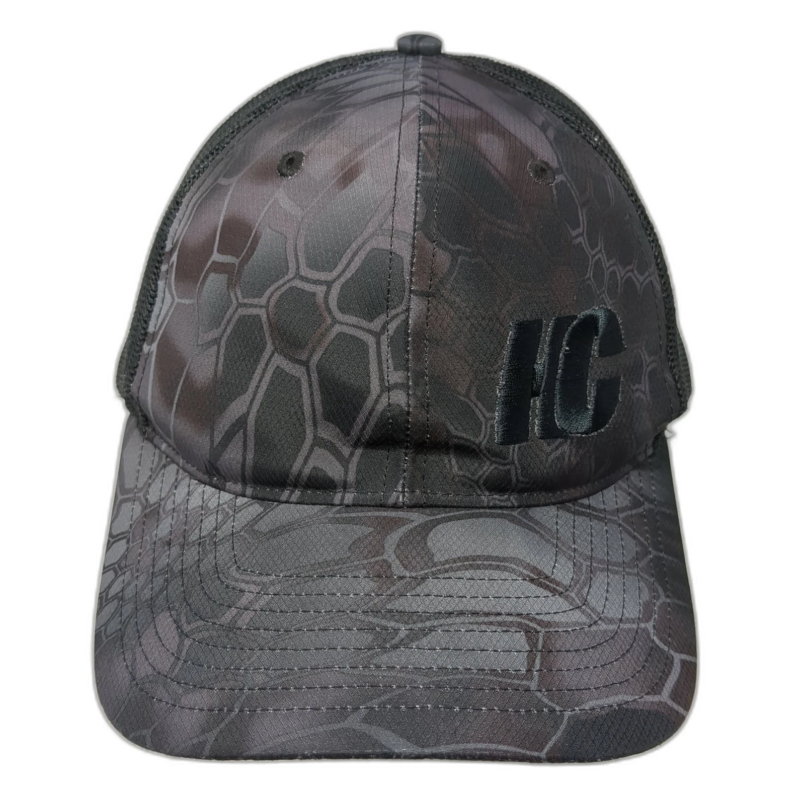 HC Logo Snapback Trucker Hat Multi One Size Adjustable Embroidered Outdoor Cap