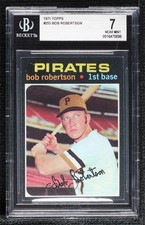 1971 Topps Bob Robertson #255 BGS 7 0q3