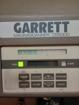 Walk Through Metal Detector Bundle Two Units. Garrett/Ceia