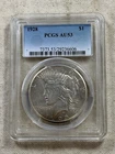 1928 Peace Silver Dollar PCGS AU53 Key Date Nice AU Look Decent Strike