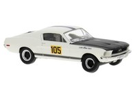 Brekina Pkw Ford Mustang Ecurie Ford France 19614