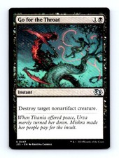 #447 2024 Foundations Jumpstart J25 Go for the Throat Uncommon