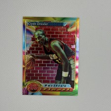 Clyde Drexler | 1993-94 NBA Topps Pacific's Finest | #129 | Trail Blazers | NrMt