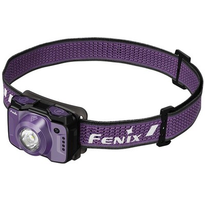Fenix HL12R V2.0 LED Stirnlampe 500 Lumen mit Rotlicht & USB-C Ladefunktion Lila