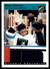 1993-94 CLASSIC PRO PROSPECTS MANON RHEAUME ATLANTA KNIGHTS #6